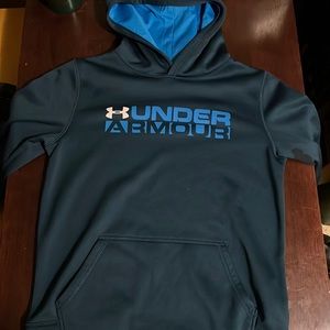 Under armor hoodie (blue)